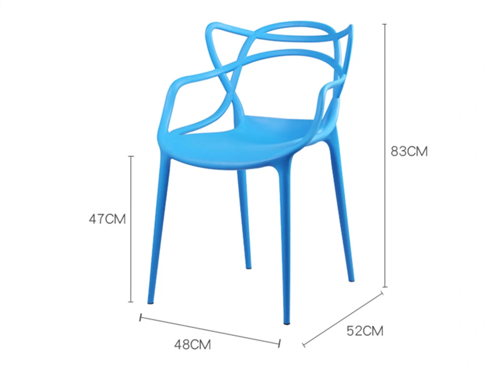 Restaurant Furniture Replica Modern Design Outdoor Plastic Counter Bar Stool