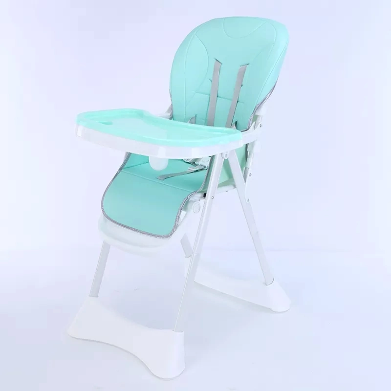 Factory Price Multifunction Kids Booster Seat Baby Feeding High Chair, Plastic Folding Dining Baby Chairs
