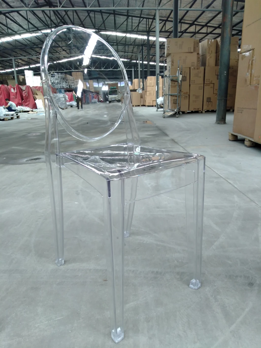 Hot Sale Cheap Ghost Chairs Clear Plastic Chairs for Outdoor Banquet Chair