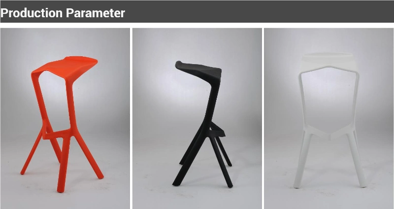 Plastic Stacking Chairs Stool Bar Chair Modern Counter Stool Chair Bar Stool